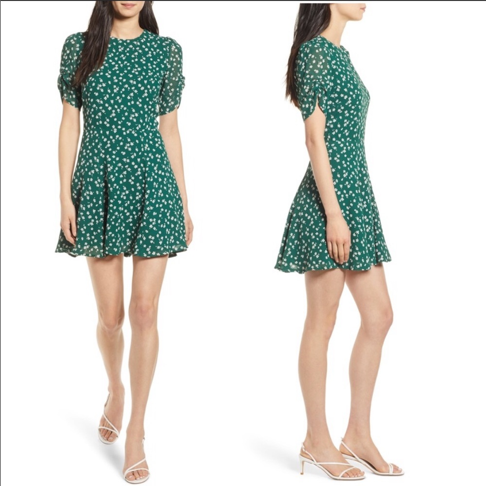 NWT Reformation Gracie mini dress in Annette sz 2